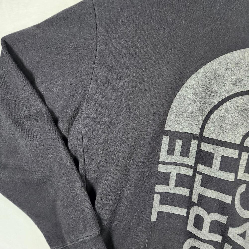 The North Face Mens Black Hooded Logo Sweatshirt Size Large - Picture 2 of 10